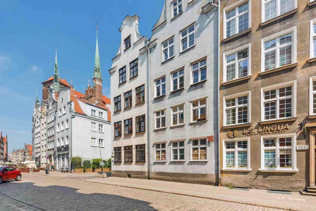 Urokliwy Apartament Gdansk Leilighet Eksteriør bilde